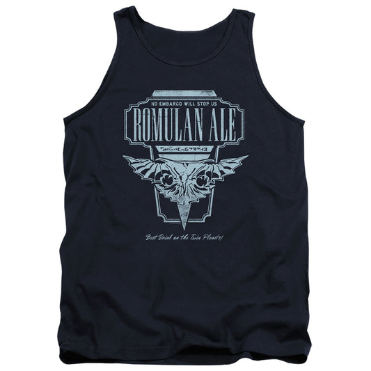 Star Trek The Next Generation Romulan Ale Mens Tank Top Shirt Navy