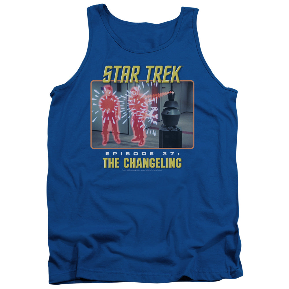 St Original the Changeling Mens Tank Top Shirt Royal Blue