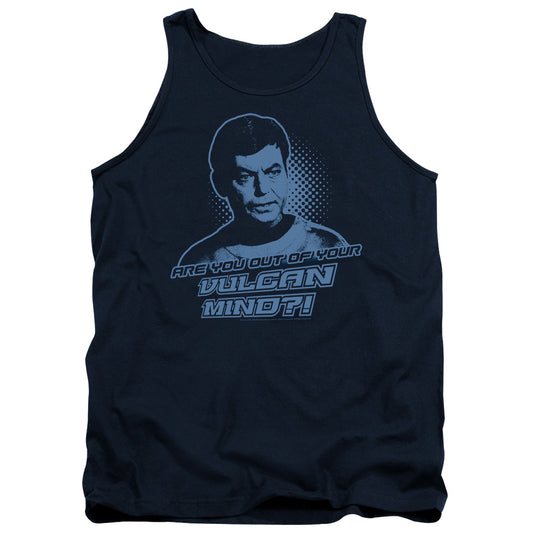 St Original Vulcan Mind Mens Tank Top Shirt Navy