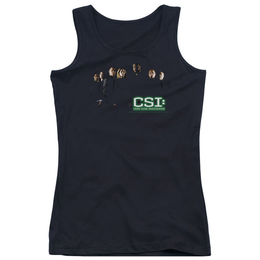 Csi Shadow Cast Womens Tank Top Shirt Black