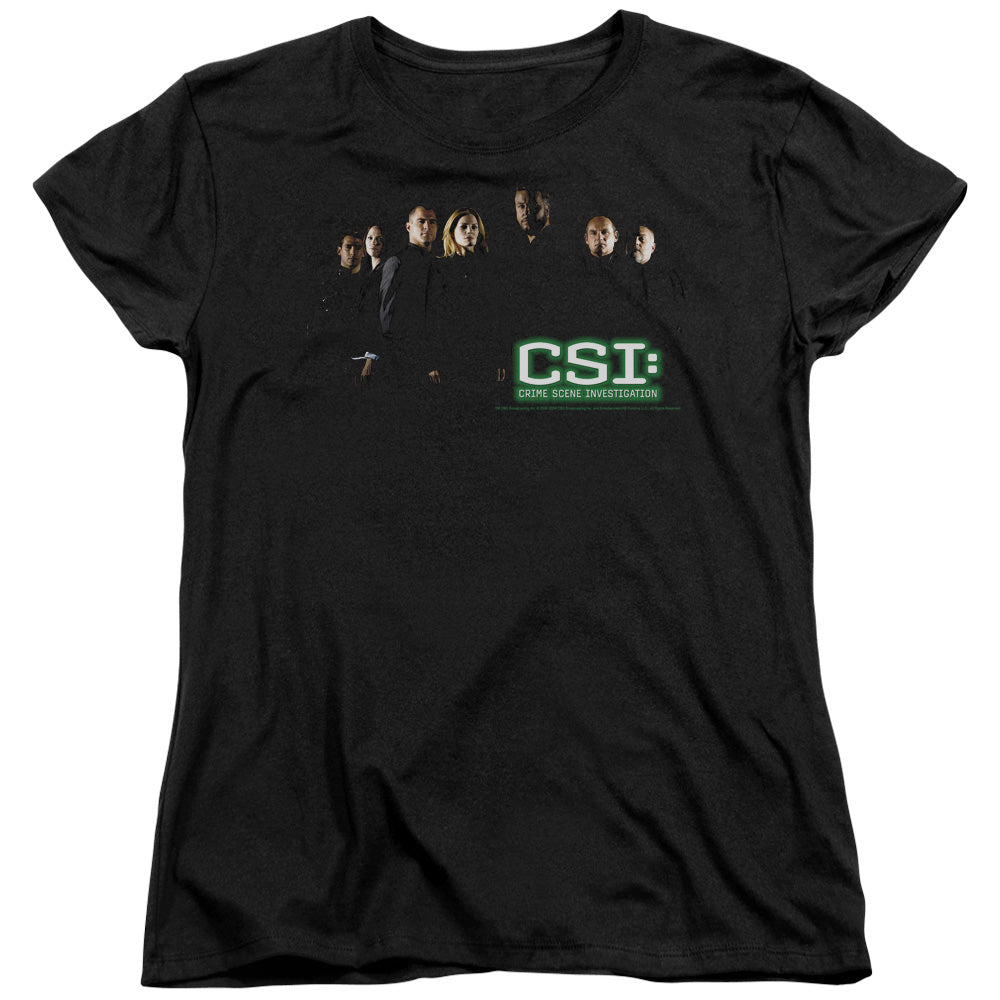 Csi Shadow Cast Womens T Shirt Black Officially Licensed