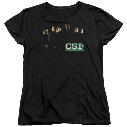 Csi Shadow Cast Womens T Shirt Black Officially Licensed
