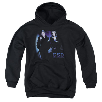 Csi at the Scene Kids Youth Hoodie Black Officially Licensed