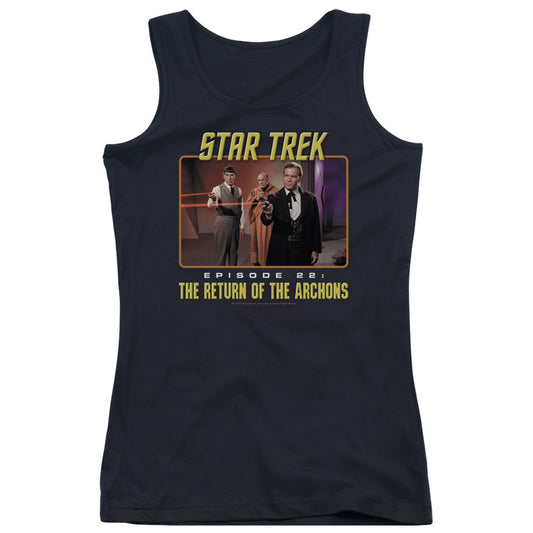 Star Trek Episode 22 Womens Tank Top Shirt Black