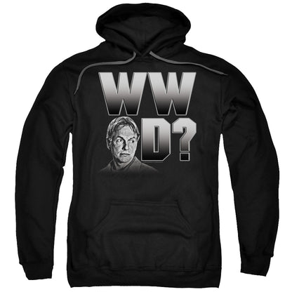 Ncis What Would Gibbs Do Mens Hoodie Black Officially Licensed