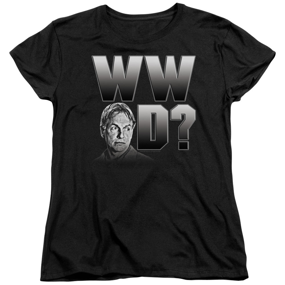Ncis What Would Gibbs Do Womens T Shirt Black Officially Licensed
