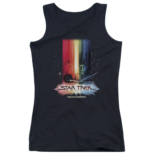 Star Trek Motion Picture Poster Womens Tank Top Shirt Black