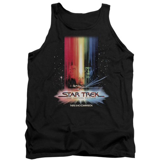 Star Trek Motion Picture Poster Mens Tank Top Shirt Black