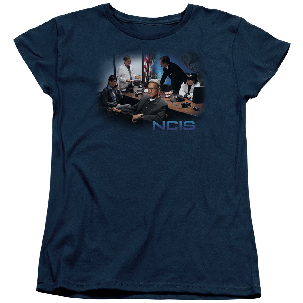 Ncis Original Cast Womens T Shirt Navy Officially Licensed