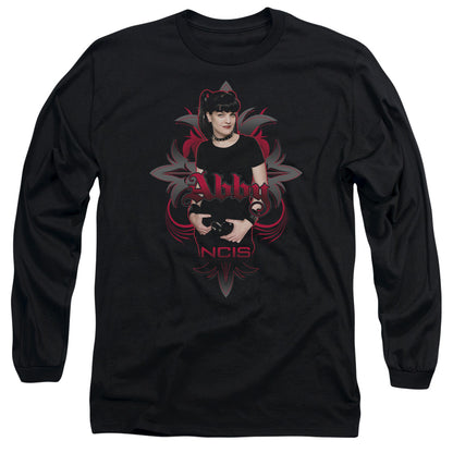 Ncis Abby Gothic Mens Long Sleeve Shirt Black Officially Licensed