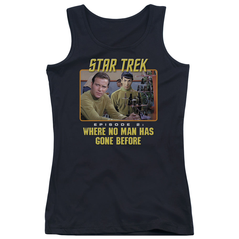 Star Trek Episode 2 Womens Tank Top Shirt Black