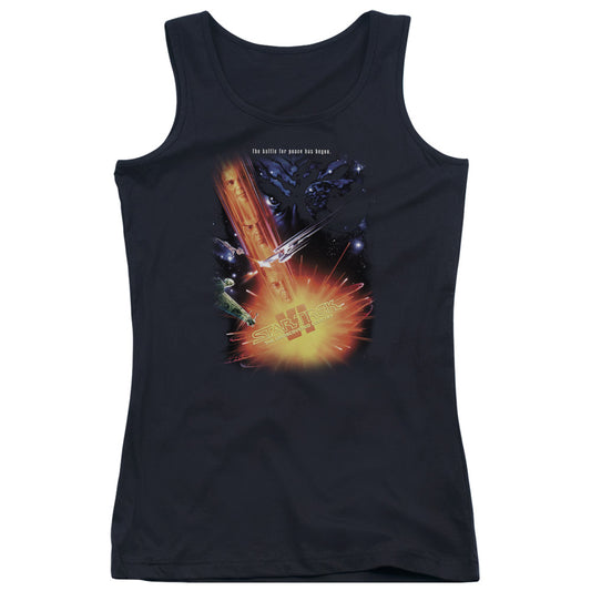 Star Trek Undiscovered Cntry(Movie) Womens Tank Top Shirt Black