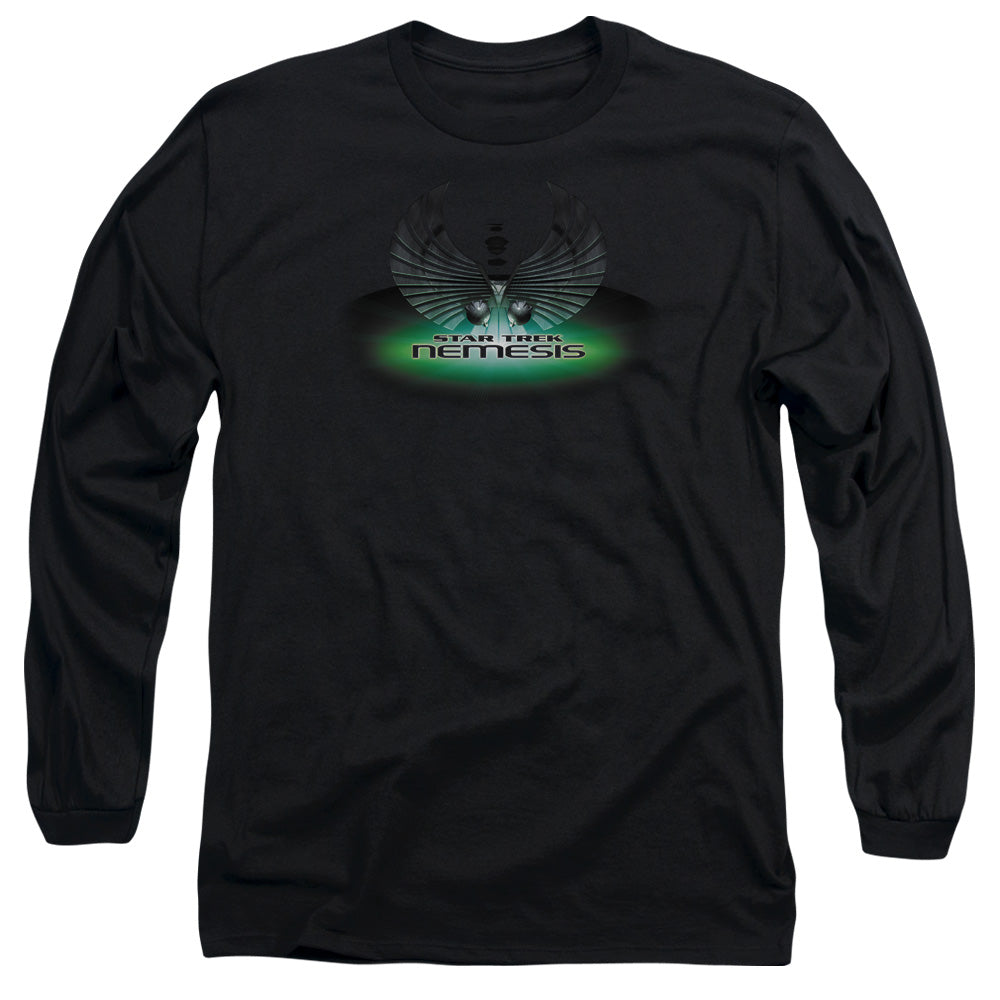 Star Trek Nemesis(Movie) Mens Long Sleeve Shirt Black Officially Licensed Officially Licensed