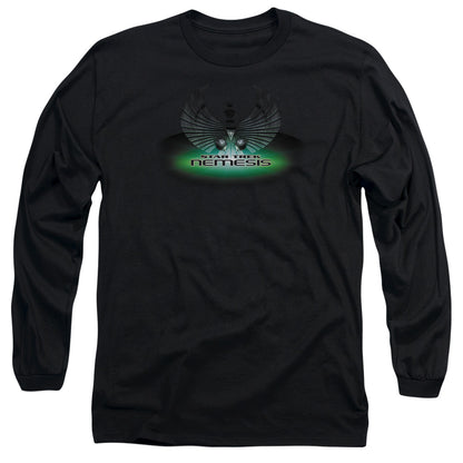 Star Trek Nemesis(Movie) Mens Long Sleeve Shirt Black Officially Licensed Officially Licensed