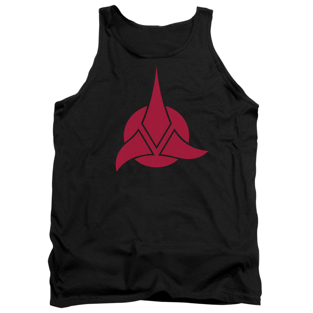 Star Trek Klingon Logo Mens Tank Top Shirt Black