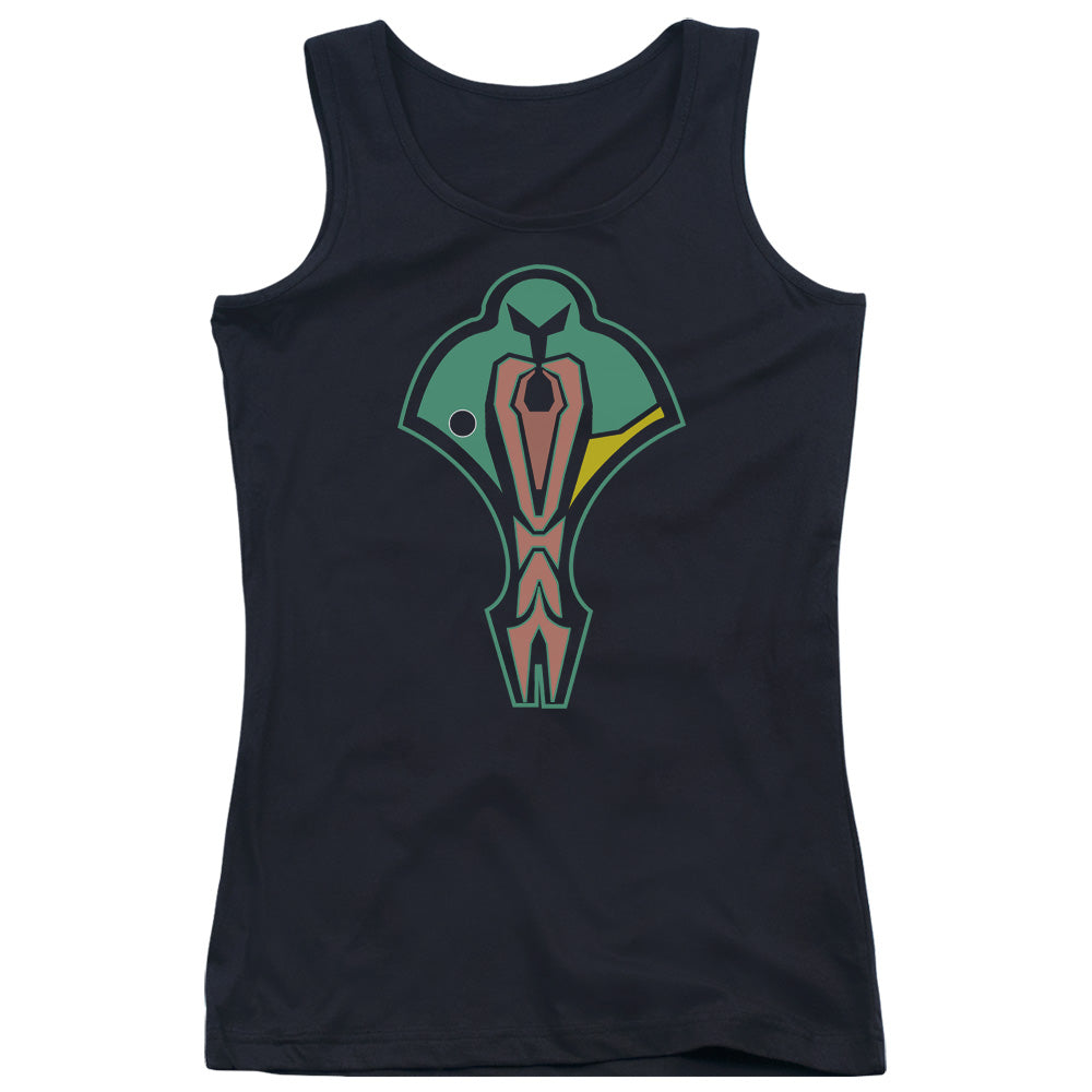 Star Trek Cardassian Logo Womens Tank Top Shirt Black