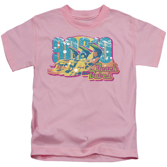 90210 Beach Babes Juvenile Kids Youth T Shirt Pink