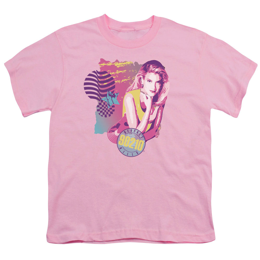 90210 Donna Kids Youth T Shirt Pink