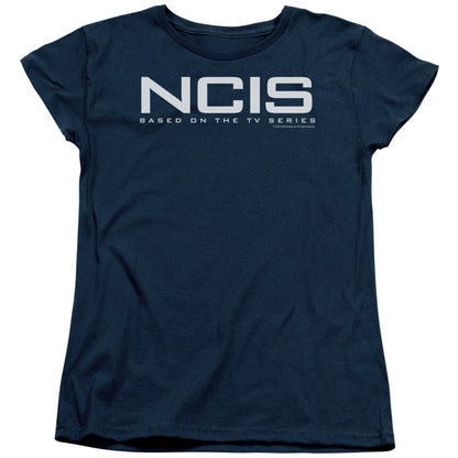 Ncis Logo Womens T Shirt Navy Officially Licensed