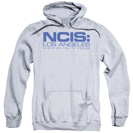 Ncis La Logo Mens Hoodie Athletic Heather Officially Licensed