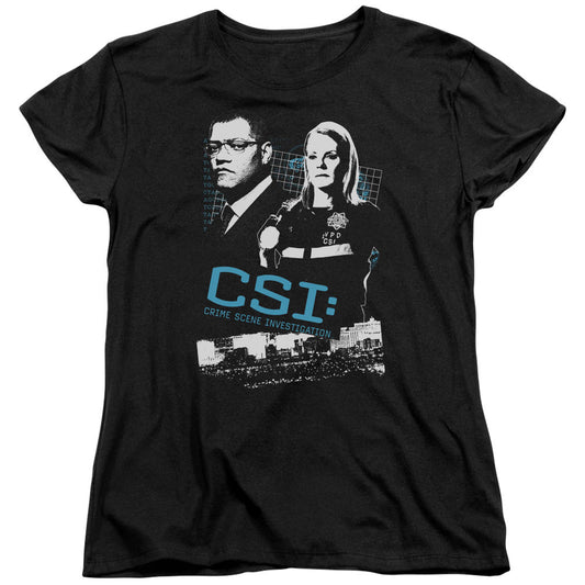 Csi Investigate This Womens T Shirt Black Officially Licensed