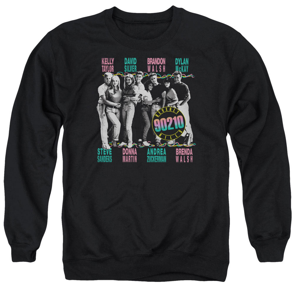 90210 We Got It Mens Crewneck Sweatshirt Black