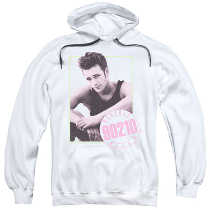 90210 Dylan Mens Hoodie White