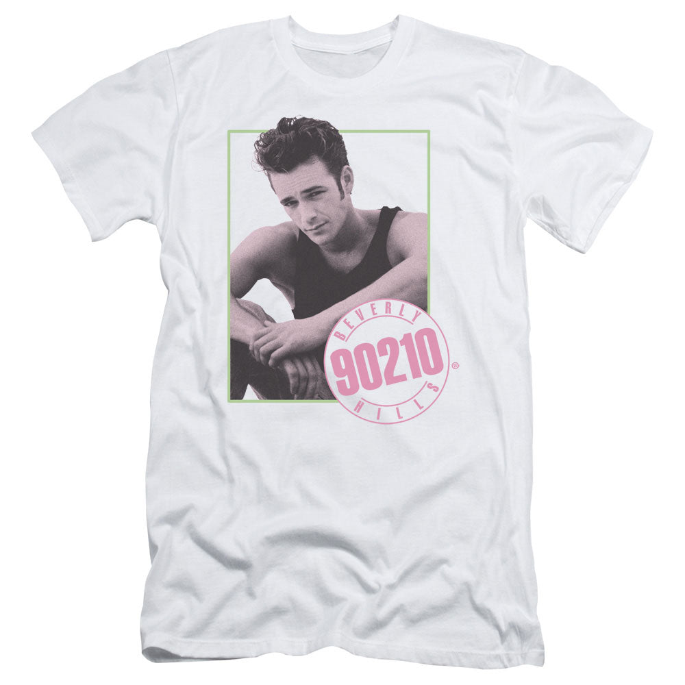 90210 Dylan Slim Fit Mens T Shirt White