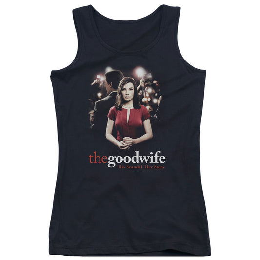 The Good Wife Bad Press Womens Tank Top Shirt Black