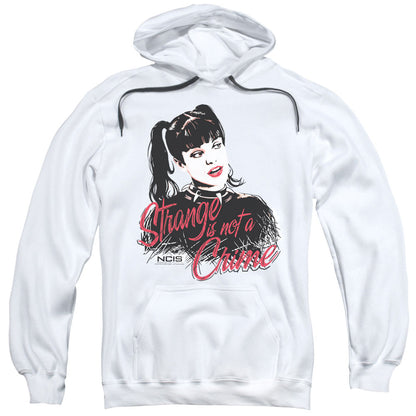 Ncis Strange Is Not A Crime Mens Hoodie White Officially Licensed