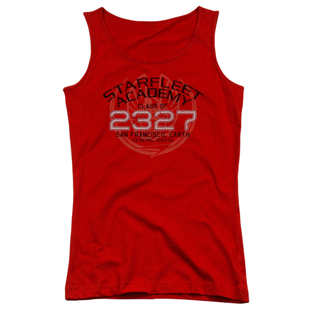 Star Trek Picard Graduation Womens Tank Top Shirt Red