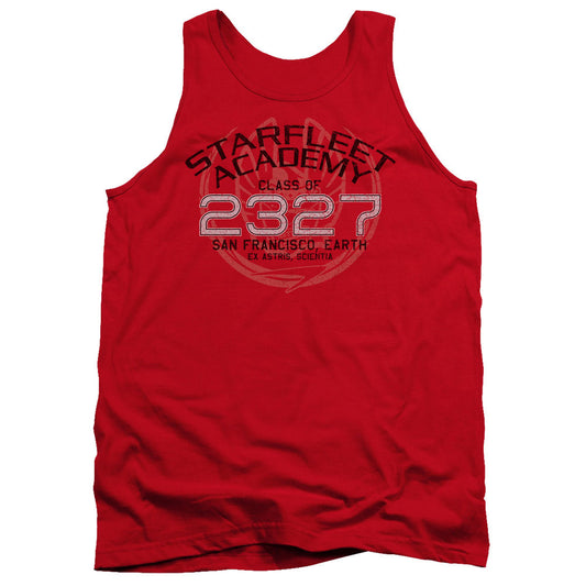 Star Trek Picard Graduation Mens Tank Top Shirt Red