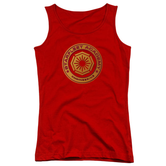 Star Trek Engineering Womens Tank Top Shirt Red