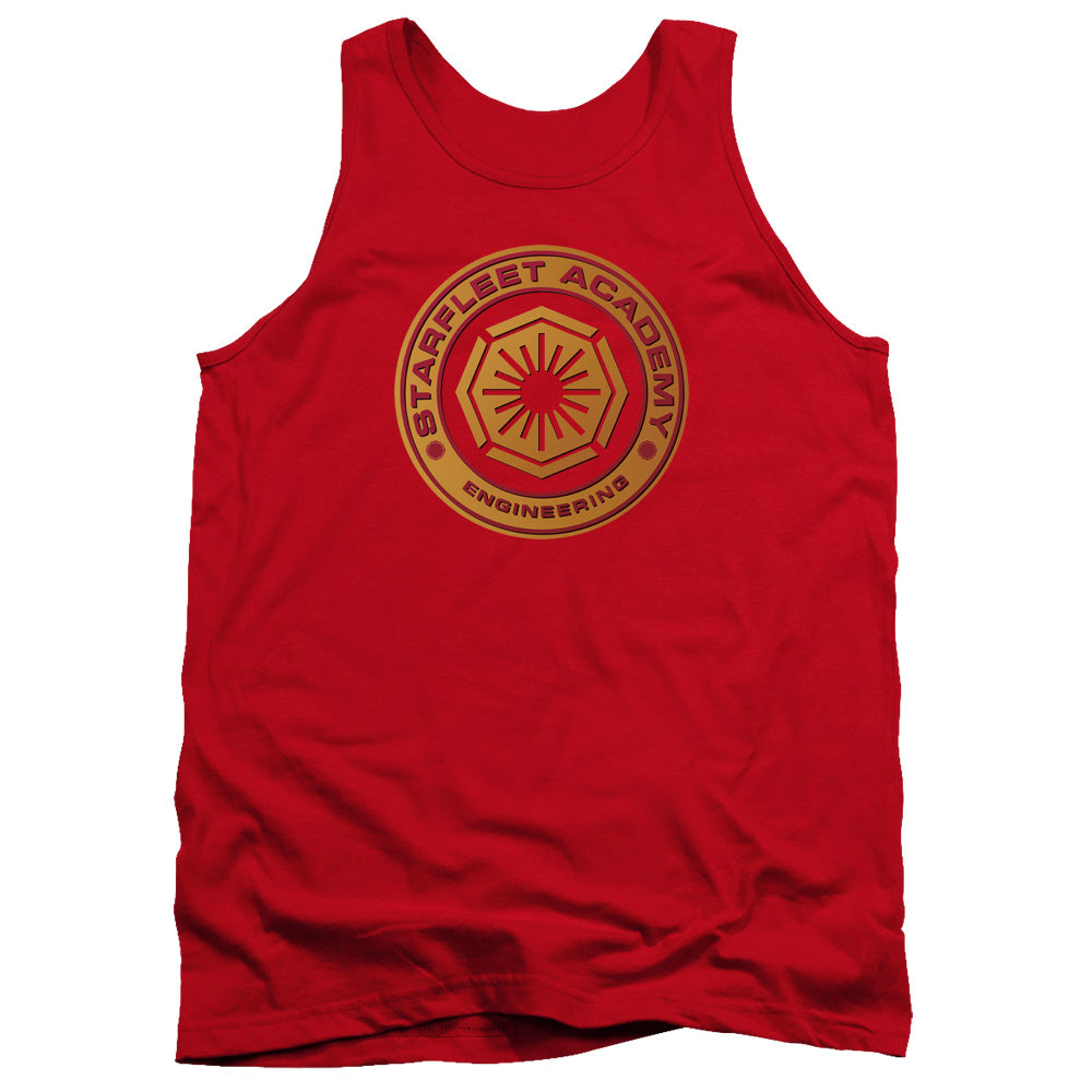 Star Trek Engineering Mens Tank Top Shirt Red