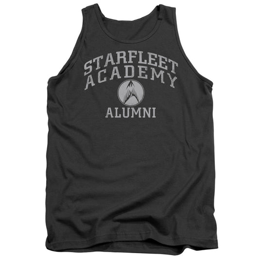 Star Trek Alumni Mens Tank Top Shirt Charcoal