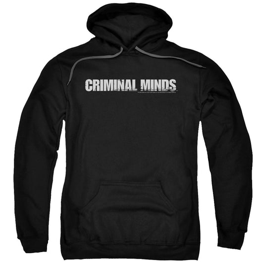 Criminal Minds Logo Mens Hoodie Black Officially Licensed