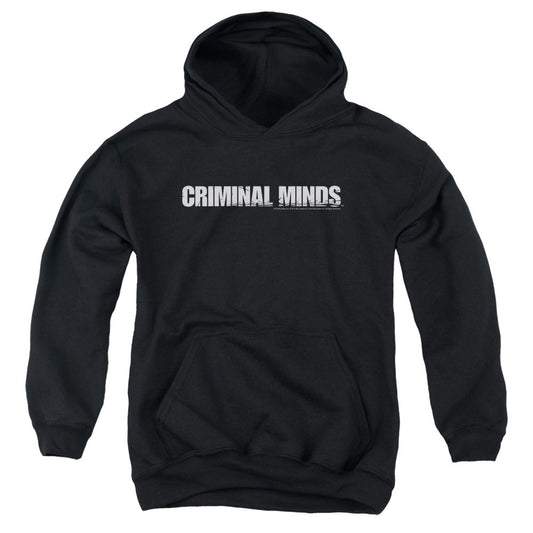 Criminal Minds Logo Kids Youth Hoodie Black Officially Licensed