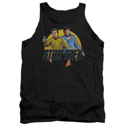 Star Trek Phasers Ready Mens Tank Top Shirt Black