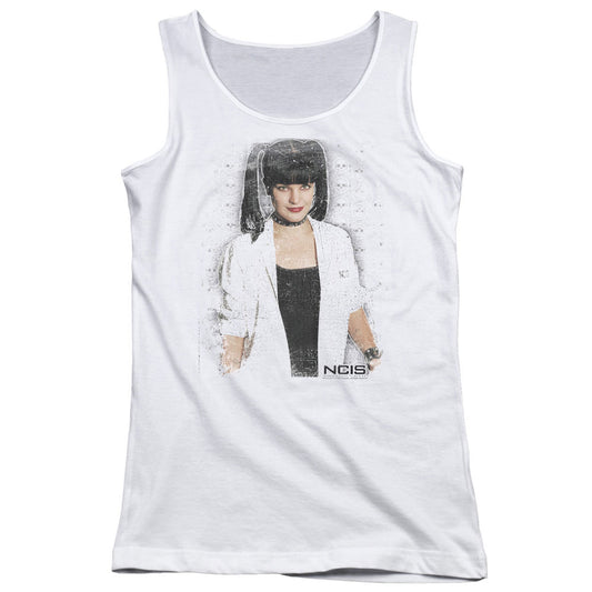 Ncis Abby Skulls Womens Tank Top Shirt White