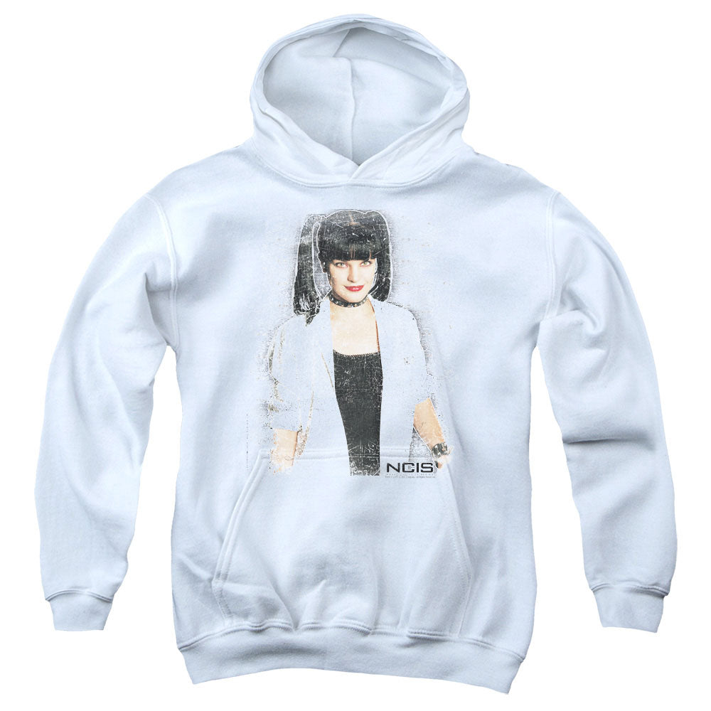 Ncis Abby Skulls Kids Youth Hoodie White Officially Licensed