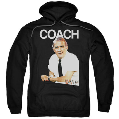 Cheers Coach Mens Hoodie Black Officially Licensed