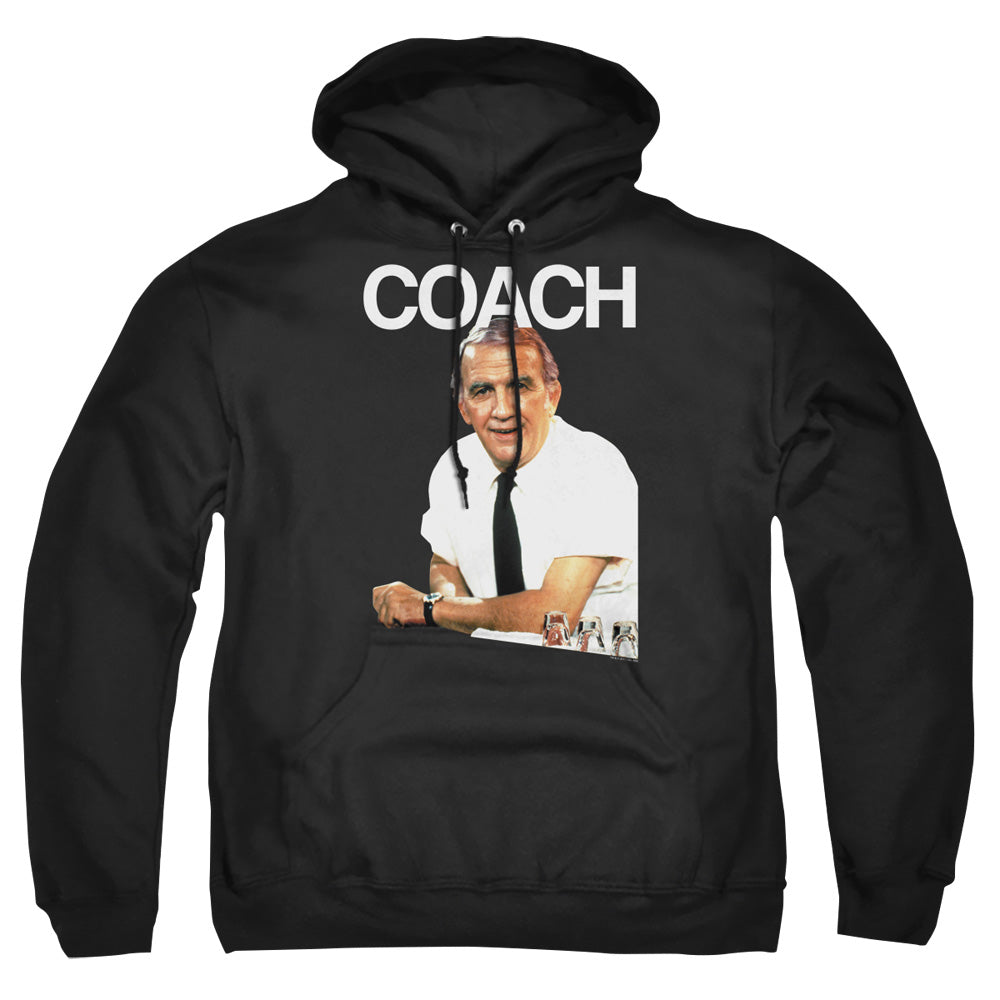 Cheers Coach Mens Hoodie Black Officially Licensed