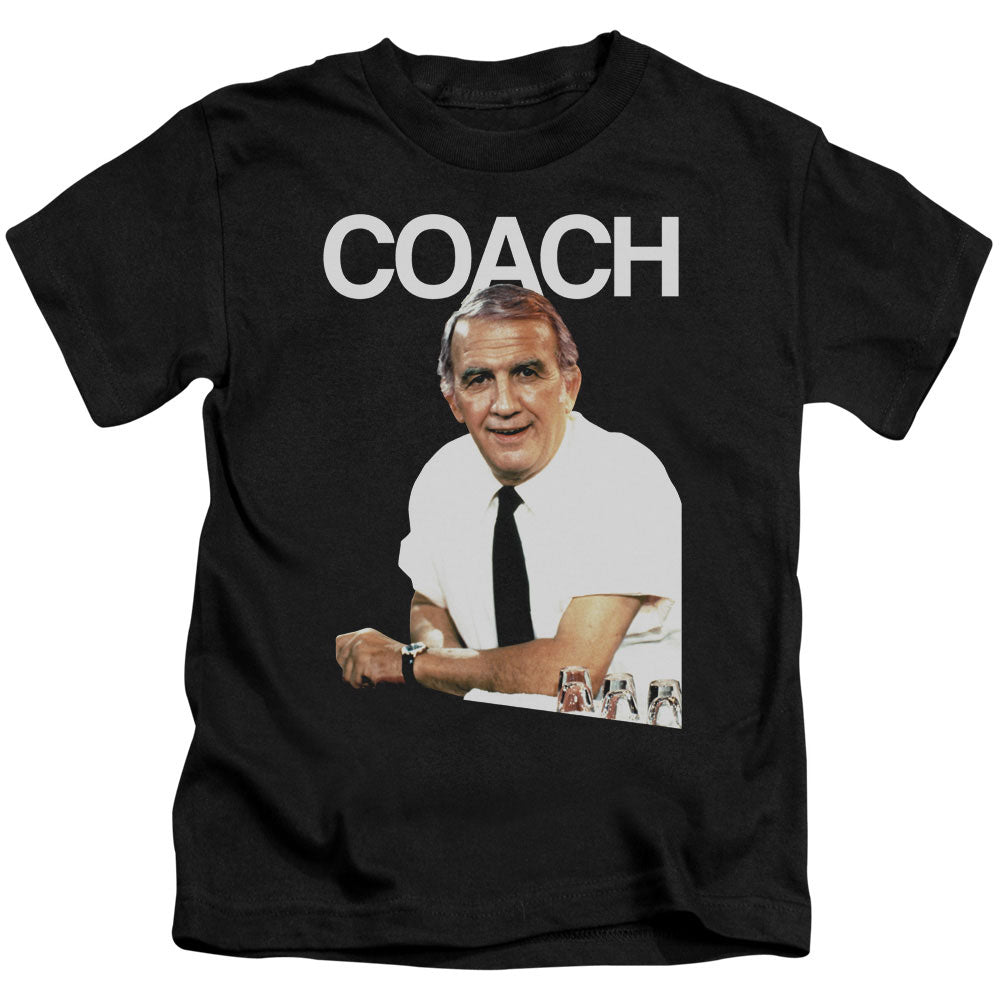Cheers Coach Juvenile Kids Youth T Shirt Black Officially Licensed
