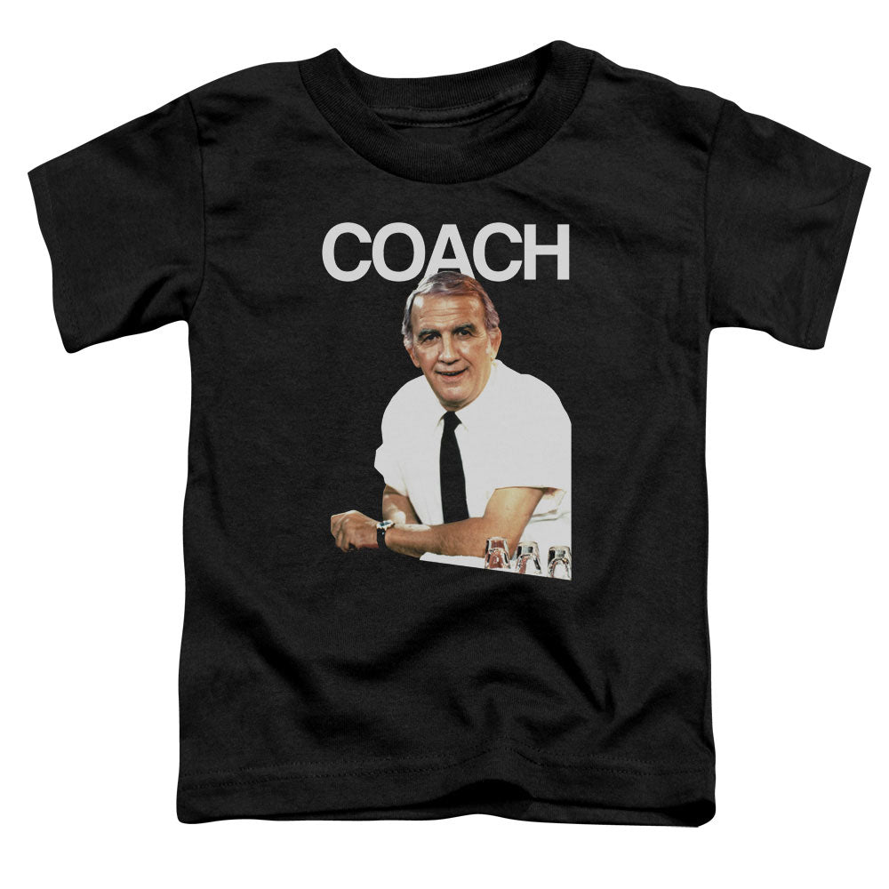 Cheers Coach Toddler Kids Youth T Shirt Black Officially Licensed