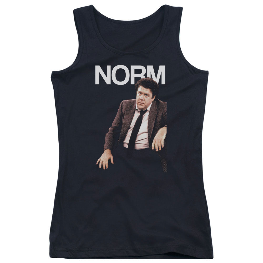 Cheers Norm Womens Tank Top Shirt Black