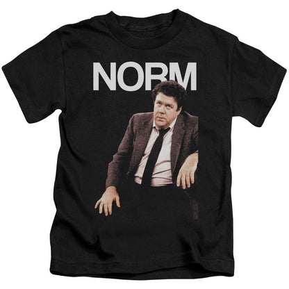 Cheers Norm Juvenile Kids Youth T Shirt Black Officially Licensed