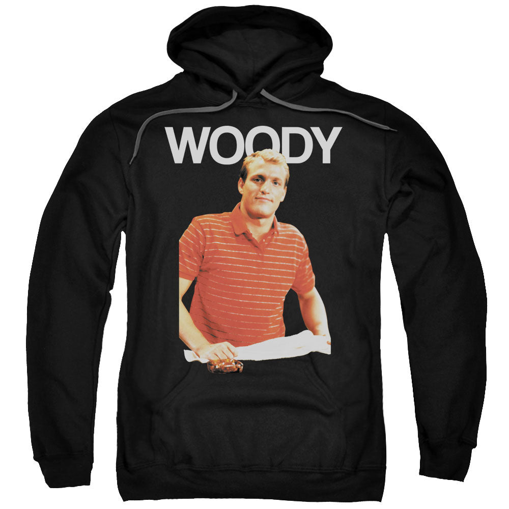 Cheers Woody Mens Hoodie Black Officially Licensed