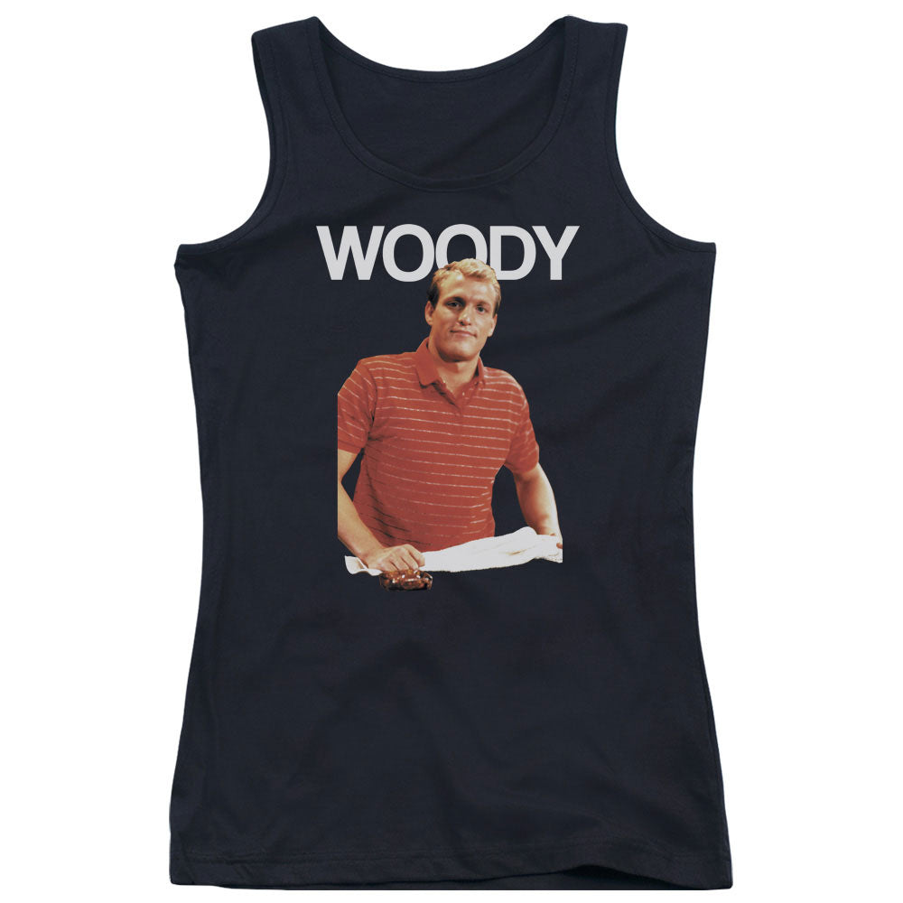 Cheers Woody Womens Tank Top Shirt Black