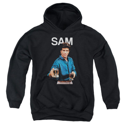 Cheers Sam Kids Youth Hoodie Black Officially Licensed
