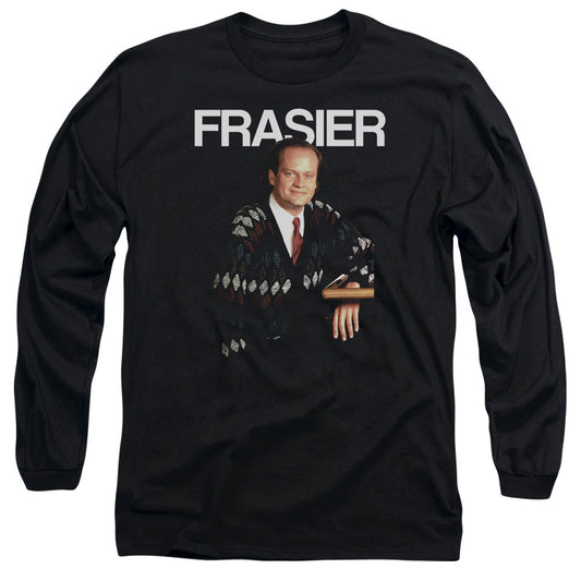 Cheers Frasier Mens Long Sleeve Shirt Black Officially Licensed Officially Licensed